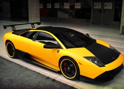 Lamborghini,  Murcielago, Żółty