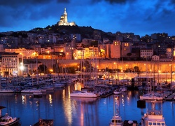 Francja, Noc, Port