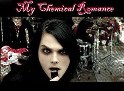 My Chemical Romance,twarz kobiety , perkusja