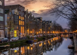 Amsterdam, Miasto nocą