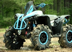 Niebieski, Quad, Can-Am, Renegade 1000 R XMR