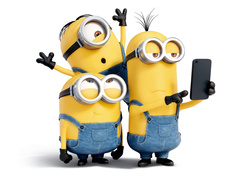 Minionki, Film Animowany, Telefon, Sweet Focia, Selfi