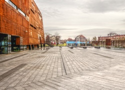 Polska, Gdańsk, Plac, Muzeum Solidarności, HDR