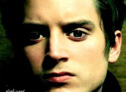 Elijah Wood,twarz, zielone oczy