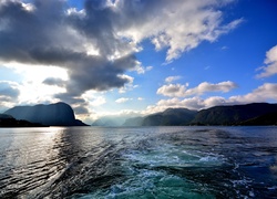 Norwegia, Norway, fjord, lysefjord