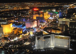 Las Vegas, Nevada, Miasto, Noc