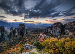 Skały Meteory, Grecja, Klasztor, Monastyr