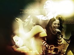 Evanescence, Kobieta,koncert, mikrofon