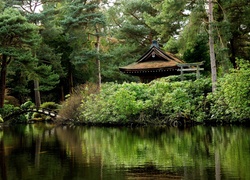 Park, Jezioro