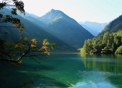 Chiny, Park Narodowy, Las, Góry, Jezioro