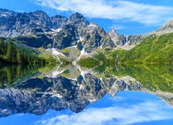 Polska, Góry, Staw, Morskie Oko, Tatry