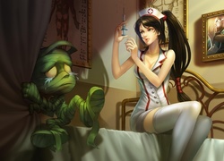 Gra, League of Legends, Amumu, Akali, Mumia