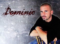 Dominic Purcell,niebieskie oczy, bródka