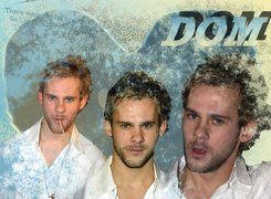 Dominic Monaghan,niebieskie oczy, bródka