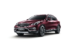 Bordowy, Infiniti QX50