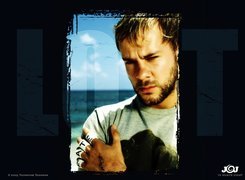 Dominic Monaghan,broda, ręka