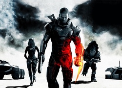 Shepard, Mass Effect, Czarno-Białe