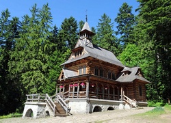 Polska, Zakopane, Jaszczurówka, Kaplica Najświętszego Serca Jezusa,  Kościół Zakopane