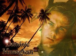 Dominic Monaghan,palmy, plaża