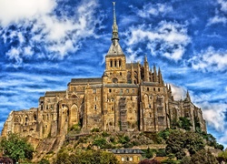 Opactwo św. Michała Archanioła, Mont Saint-Michel, Normandia, Francja