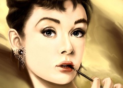 Portret, Audrey, Hepburn