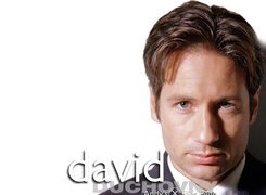 David Duchovny,koszula, krawat