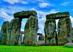 Stonehenge, Słynna, Kamienna, Budowla, Angielska