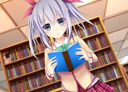 Dziewczyna, Książka, Księgarnia, Manga, Anime