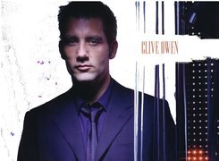 Clive Owen,garnitur, krawat