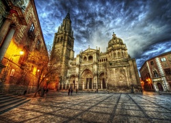 Katedra, Toledo, Hiszpania, HDR
