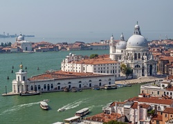 Włochy, Wenecja, Katedra, Bazylika św. Marka, Kanał Canal Grande, Domy