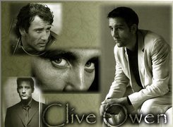 Clive Owen,jasny garnitur