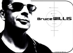 Bruce Willis,mężczyzna, okulary