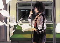 Dziewczyna, Książka, Anime
