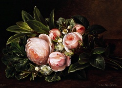 Johan Laurentz Jensen, Bukiet Róż