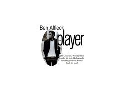 Ben Affleck,biała, koszulka