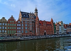 Gdańsk, Motława, Kamieniczki