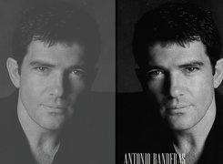 Antonio Banderas,krótkie, włosy