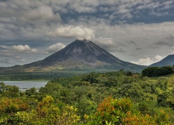 Wulkan, Arenal, Kostaryka, Pyły, Wulkaniczne, Roślinność