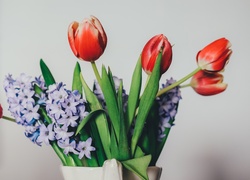 Tulipany, Bez, Kwiaty