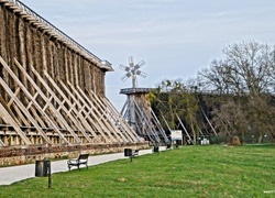 Ciechocinek, Zabytkowe, Tężnie, Ławki, Drzewa