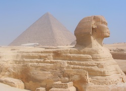 Egipt, Piramida, Sfinks, Zabytek