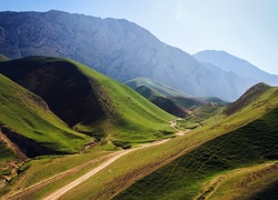 Afganistan, Góry, Droga