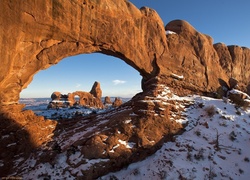 Skały, Park Narodowy Arches, Formacje, Skalne, Stan Utah, Stany Zjednoczone