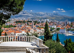 Split, Chorwacja, Panorama, Wybrzeże