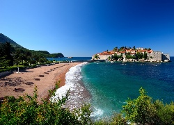 Morze, Plaża, Kurort, Czarnogóra