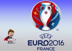 Euro 2016, Logo, Piłkarz