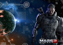 Komandor Shepard, Shepard, Mass Effect, Kosmos, Gra