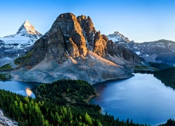 Kanada, Prowincja Kolumbia Brytyjska, Park prowincjonalny Mount Assiniboine Provincial Park, Góra Mount Assiniboine