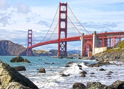 Most, Golden Gate, San Francisco, USA